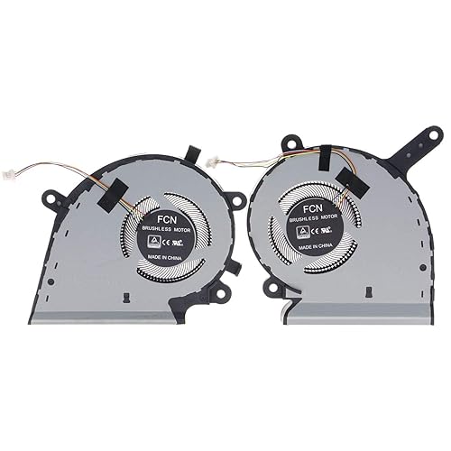 Replacement CPU & GPU Cooling Fan for Asus ROG G512LI G531GD G531GT G731GT DC 5V 0.5A FLLB FLKJ FMMN FMMP 13NR01L0T01111 13NR01L0T02111