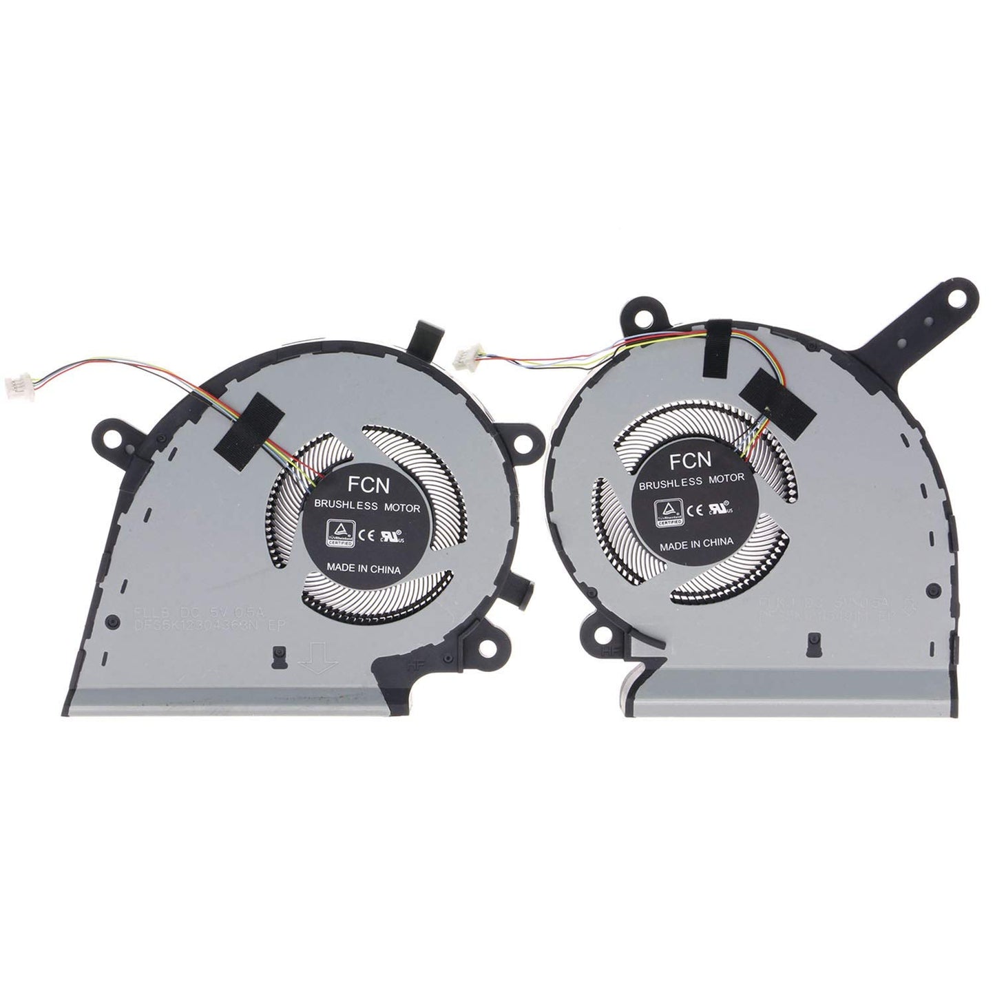 Replacement CPU & GPU Cooling Fan for Asus ROG G512LI G531GD G531GT G731GT DC 5V 0.5A FLLB FLKJ FMMN FMMP 13NR01L0T01111 13NR01L0T02111