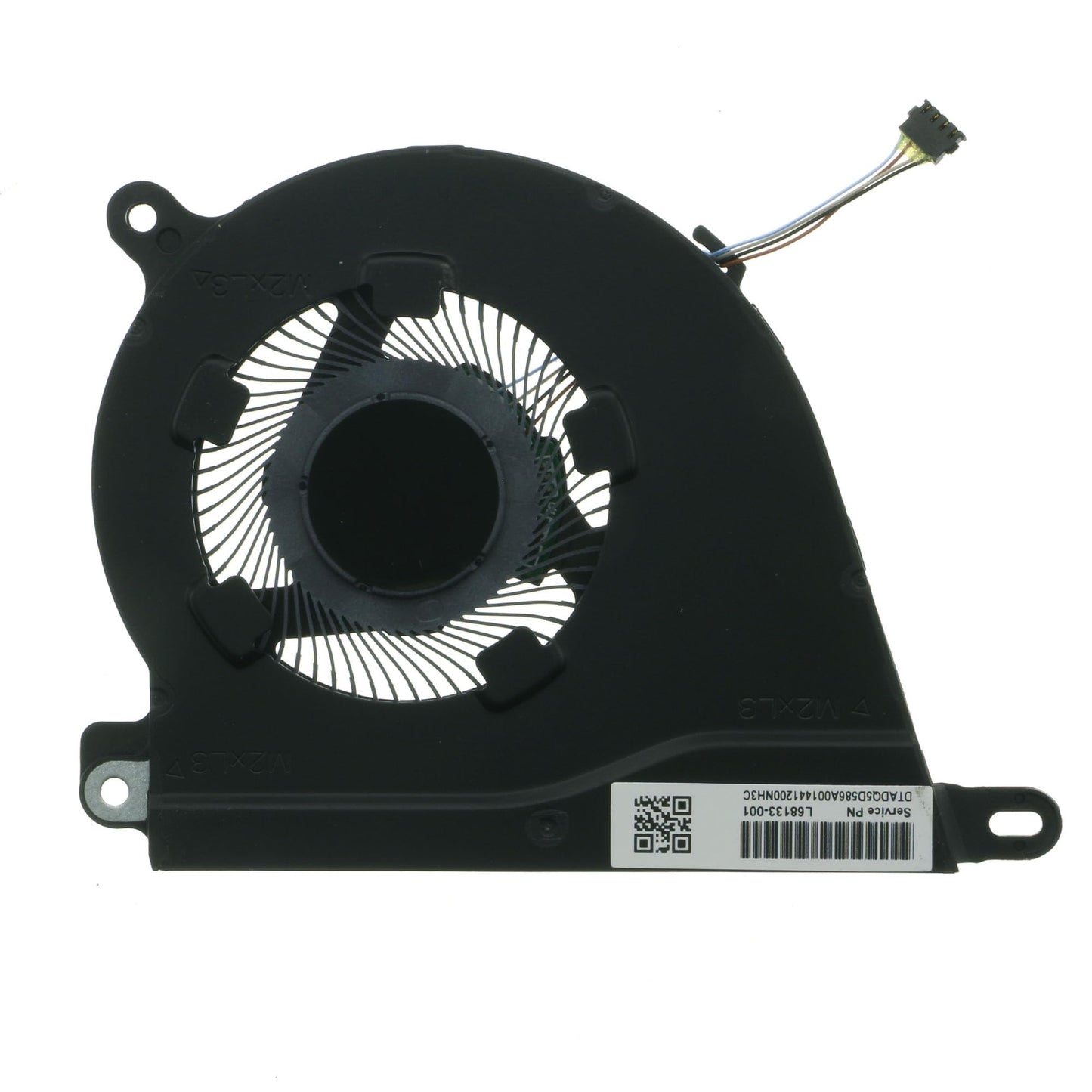 CPU Cooling Fan Replacement for HP 14-DQ / 14S-DQ / 15-DY / 15s-FQ / 15-EF Series, P/N L68134-001 L68132-001 L68133-001, ND55C41-19A19 ND75C07-19A18