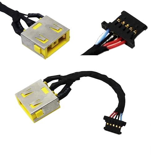 GinTai DC Power Jack Cable Harness Replacement for Lenovo Yoga 2 11 11.6" 20332 20428 DC30100L600