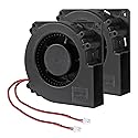 2 Pcs 120mm x 32mm DC 12V Dual Ball Bearing 12032 2Pin DC Radiator Brushless Cooling Fan Big Cooler 12cm/4.72inch Blower Fan 120mm x120mm x 32mm