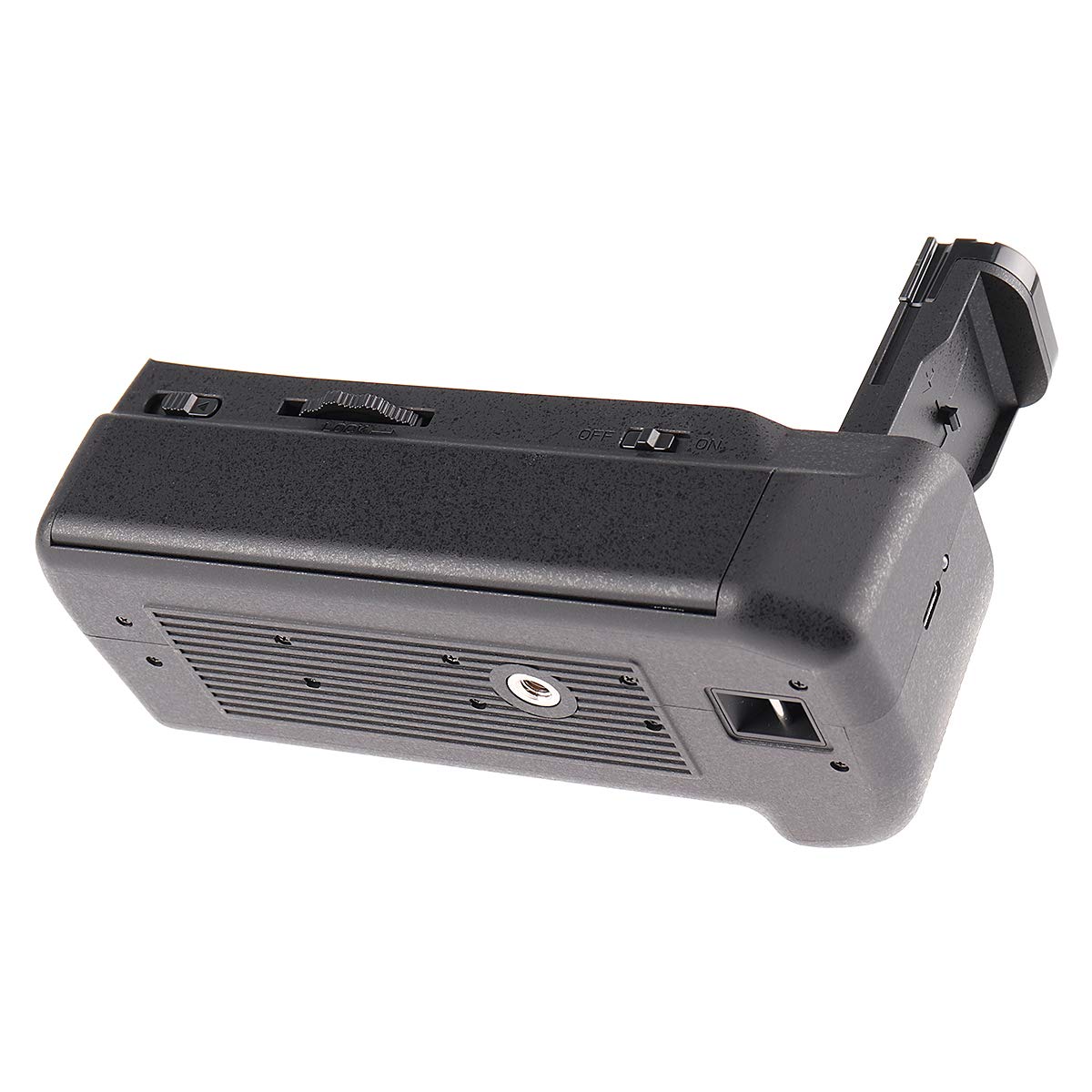 Foto4easy Vertical Power Battery Grip for BMPCC 4K 6K Blackmagic Pocket Cinema Camera, Battery Holder for 3X LP-E6 Battery