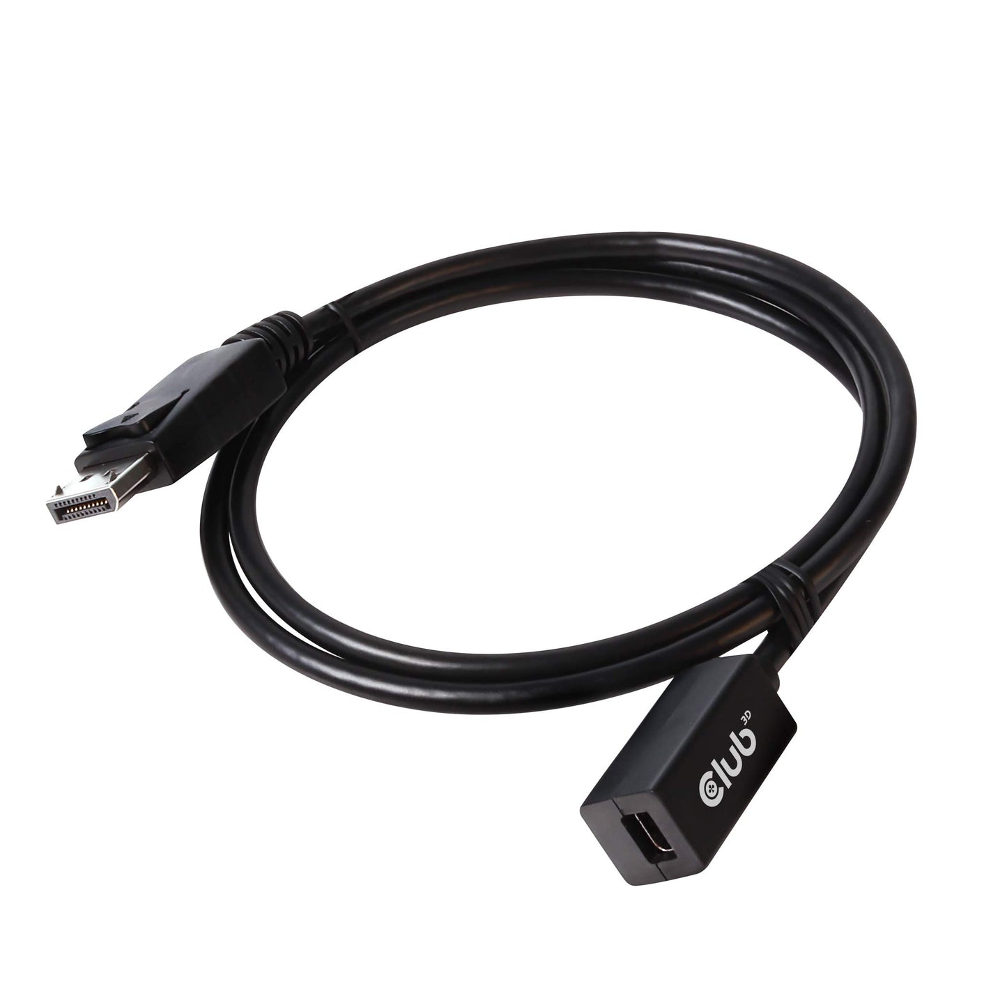 Club 3D CAC-1120 Mini DisplayPort to DisplayPort Bi-Directional 1.4/Hbr3 F/M Cable DP 1.4 8K 60Hz 1m - 3.28Ft