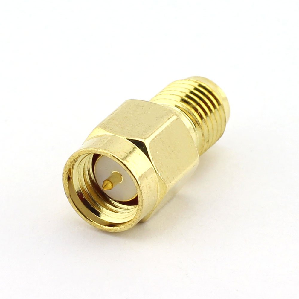 Maxmoral 2PCS SMA Male to SMA Female Connector RF Coax Coaxial Adapter