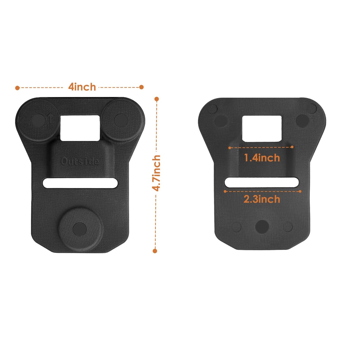 CammPro Body Camera Magnetic Mount, Universal Magnet Mount Holder Wearable Clip,Stick to Clothes for All Brand Body Camera(New Upgrade)