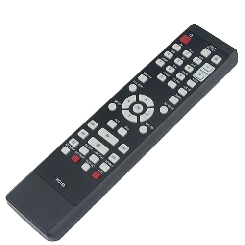 New - NC180 NC180UH Remote Control for Funai DVD Player DVDR/VCR ZV427FX4A ZV427FX4