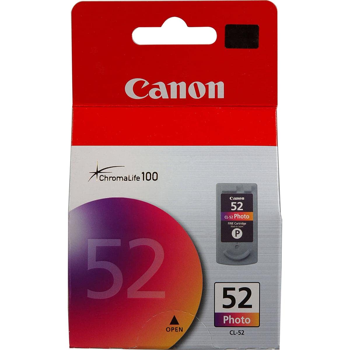 Canon 2 Pack CL-52 Fine Photo Color Ink Cartridge for the Pixma iP6310D, iP6220D, iP6210D