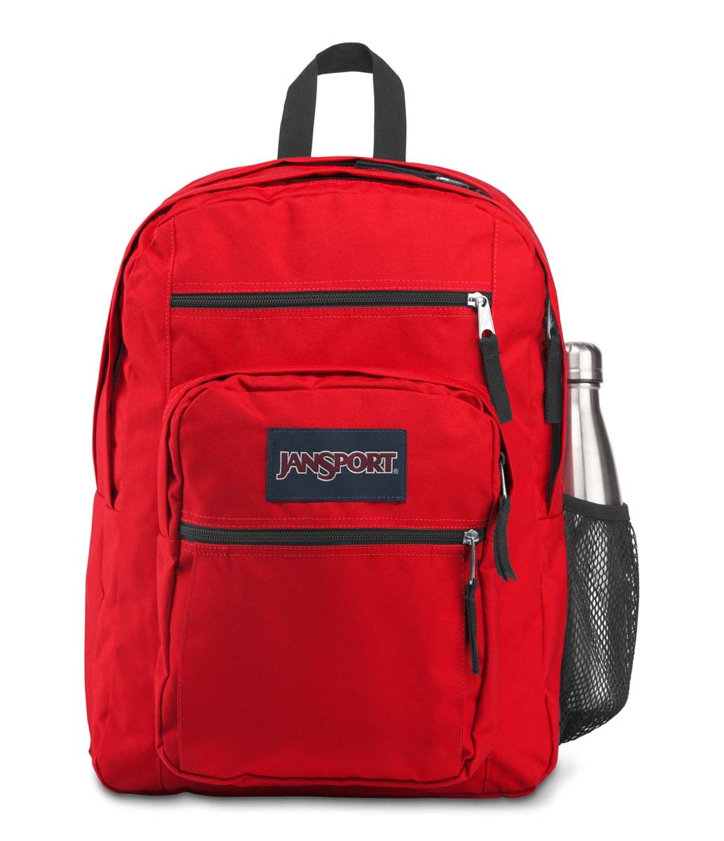 JanSport Laptop Backpack - Computer Bag with 2 Compartments, Ergonomic Shoulder Straps, 15” Laptop Sleeve, Haul Handle - Red Tape