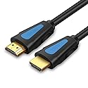 Fuwaderp HDMI Cable 10 ft,2.0 HDMI 10 Feet Gold-Plated Supports 4K@60HZ,18Gbps,HDR,ARC,Ultra HD,3D,1080P.