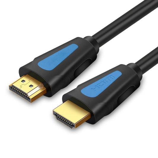 Fuwaderp HDMI Cable 10 ft,2.0 HDMI 10 Feet Gold-Plated Supports 4K@60HZ,18Gbps,HDR,ARC,Ultra HD,3D,1080P.