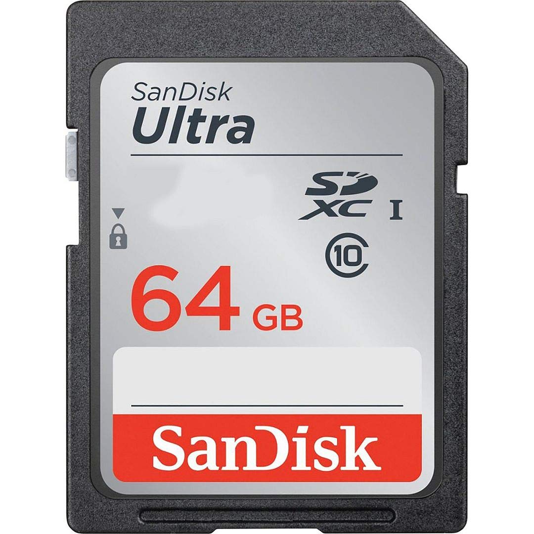 A-Cell 58mm Accessory Bundle for Canon EOS Rebel T7, T6, T5, T3, T100, 4000D, 2000D, 3000D and More with 64GB SanDisk Memory Card, Wide Angle Lens
