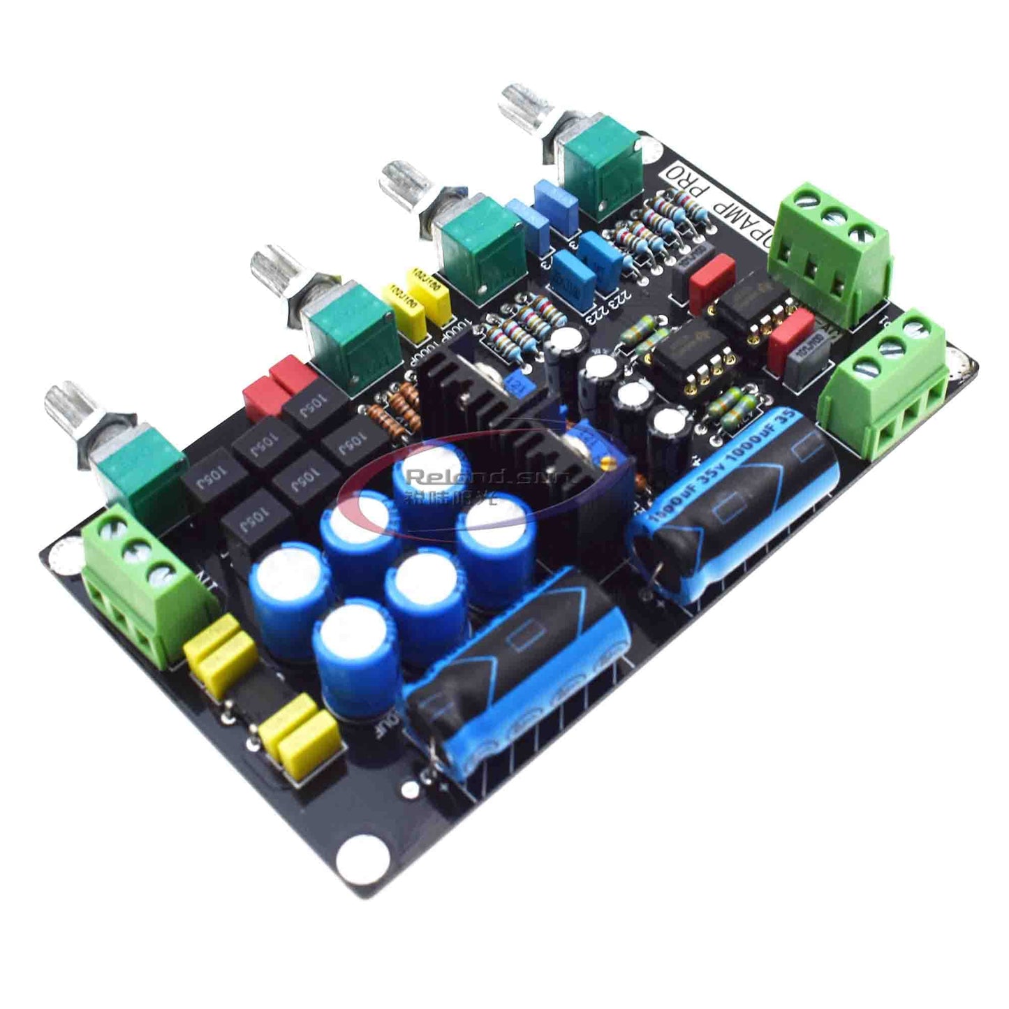 Reland Sun NE5532 Tone Preamp Board OP-AMP HIFI Amplifier Preamplifier Volume Tone Control Board