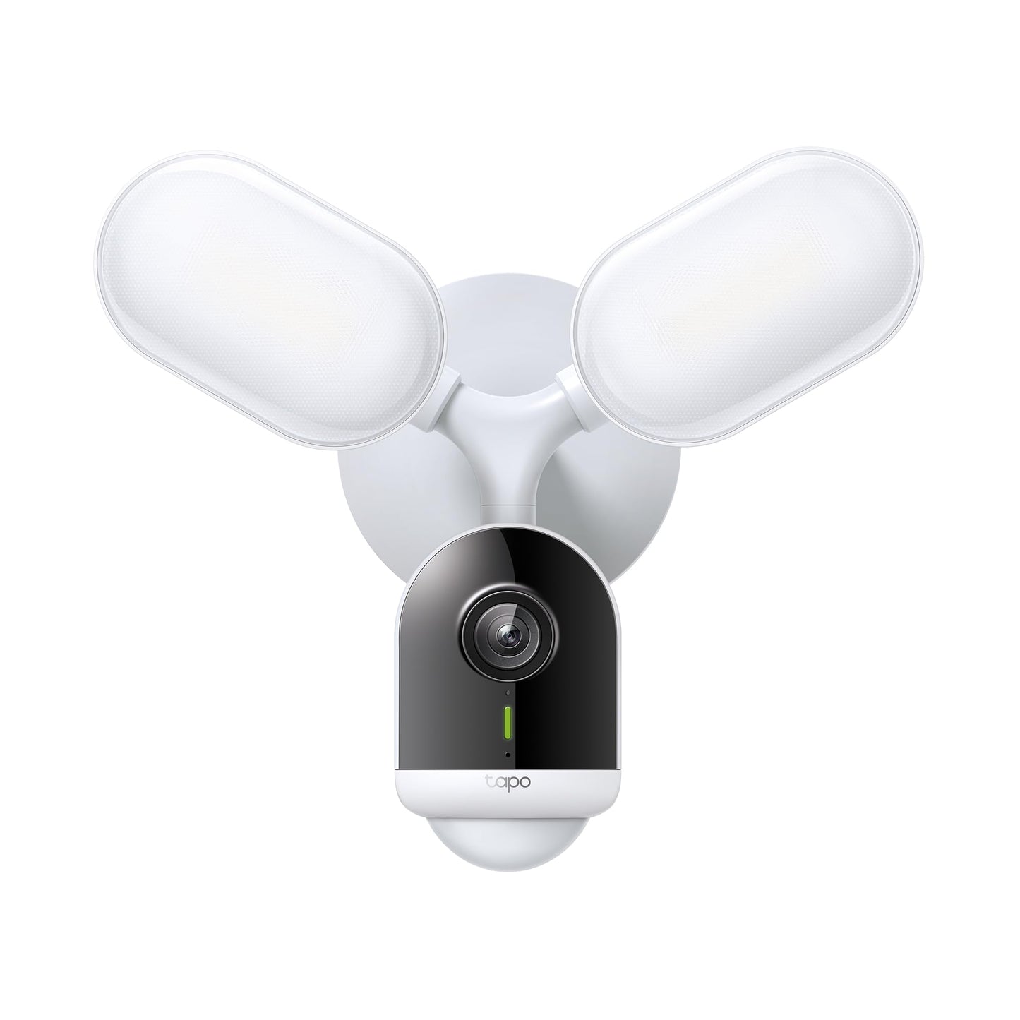 Tapo 2K+ Outdoor Wired Floodlight Security Camera - 2800 Lm Dimmable, Motion Activated, Person & Vehicle Detection, 24/7 Recording, Subscription-Free