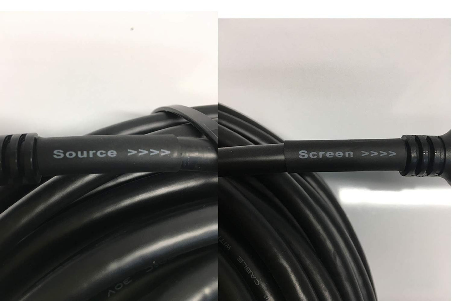 AYA HDMI Cable 1080P Ultra HDMI Cable 2.0V with Signal Booster CL3 Rated for in-Wall Installation Support 4K, 3D, Ethernet (75Ft)