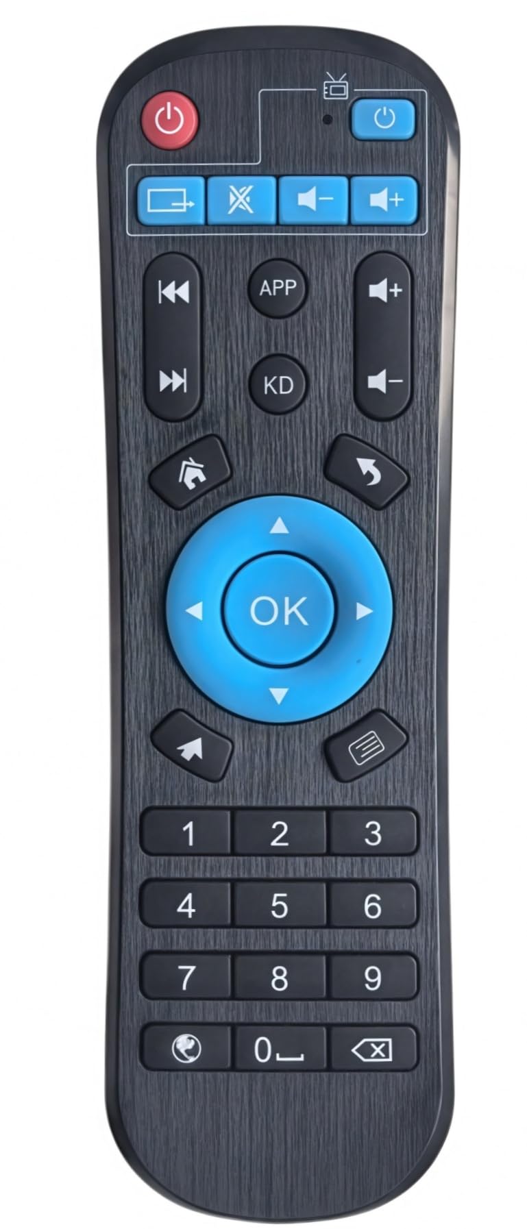 Replacement Remote Control fit for Android TV Box T95 Series T9 T95 T95H T95Q Q+ T95MAX T95MAX T95ZPLUS T95S2 T95MINI T95SUPER HK1BOX HK1MAX:T95