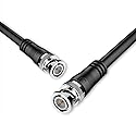 FURUI SDI Cable 25ft, HD-SDI Cable 3G 75 Ohm Coax Cable 75-5 BNC to BNC Cable Copper Connectors Anti Oxidant 1080P for Video Security Camera CCTV