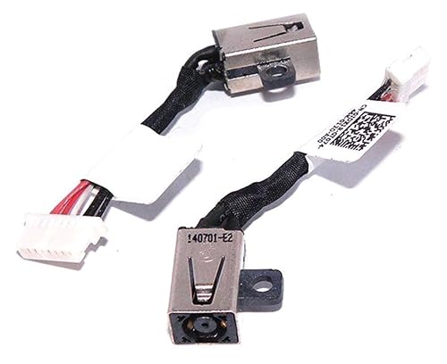 DC Power Jack Cable Replacement for Inspiron 11-3148, 13-7347 13-7348 13-7352 P57G 13-7000 0JDX1R, Inspiron 13-5368, Inspiron 15-7558 7569 7579