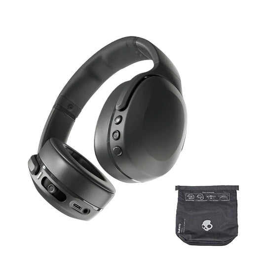 Skullcandy Crusher EVO Wireless Noise-Isolating Over-Ear Headphones Bundle - Black