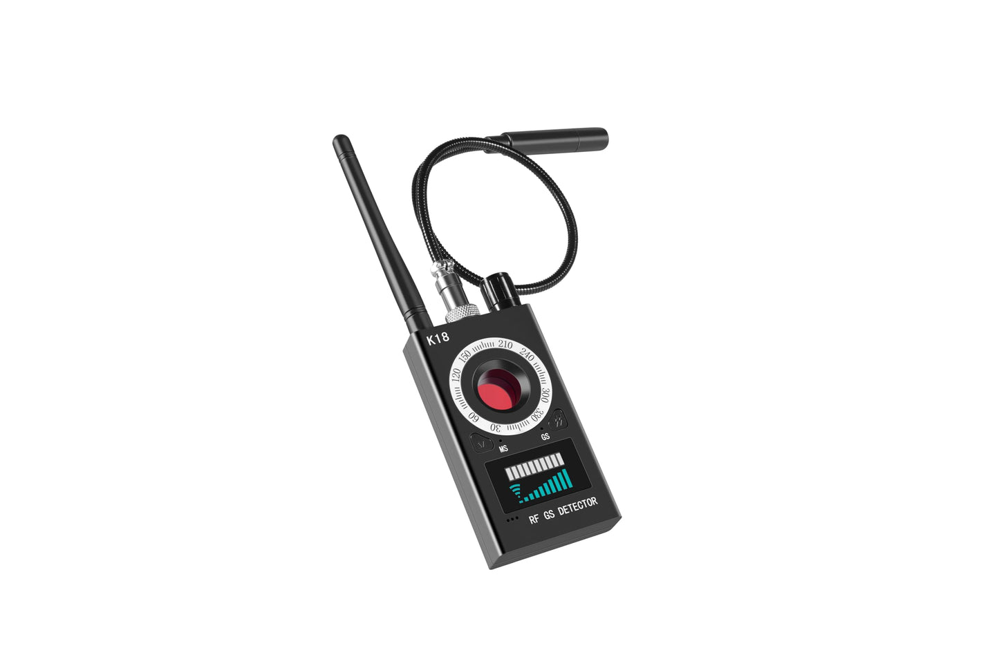 Hidden Camera Detector, GPS Tracker, and Infrared Camera Three in one Anti spy Detector for Easy Portability. Suitable for Hidden Device detectors