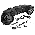 Pyle Waterproof Marine ATV Powered Speakers - 500W UTV Bluetooth Sound System All-Terrain Sound ATV Speakers w/ AUX 3.5mm, 6.5” Dual Audio Sound