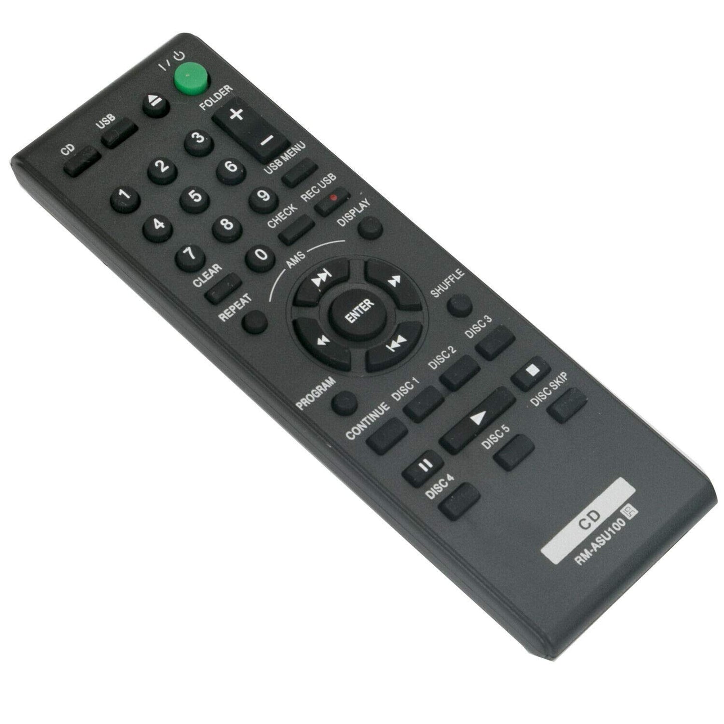 New - RM-ASU100 Remote Control Replace for Sony Compact Disc Player CDP-CE500 CDPCE500