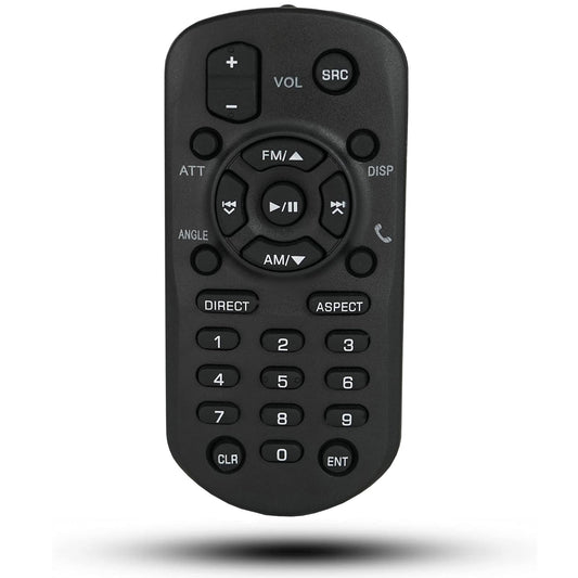 Replacement Remote Control RM-RK258 Compatible for JVC Multimedia Receiver Car Stereo KW-M560BT KW-V350BT KW-V320BT KVC-120BT KW-V230BT KW-V250BT