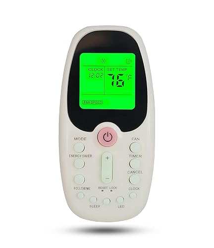 Replacement Remote Control for Midea Arctic King Comfort-aire Window Air Conditioner R09B/BGE R09B/BGCE R09A/BG(C) E R09B/BG(C) E R09C/BG(C) E