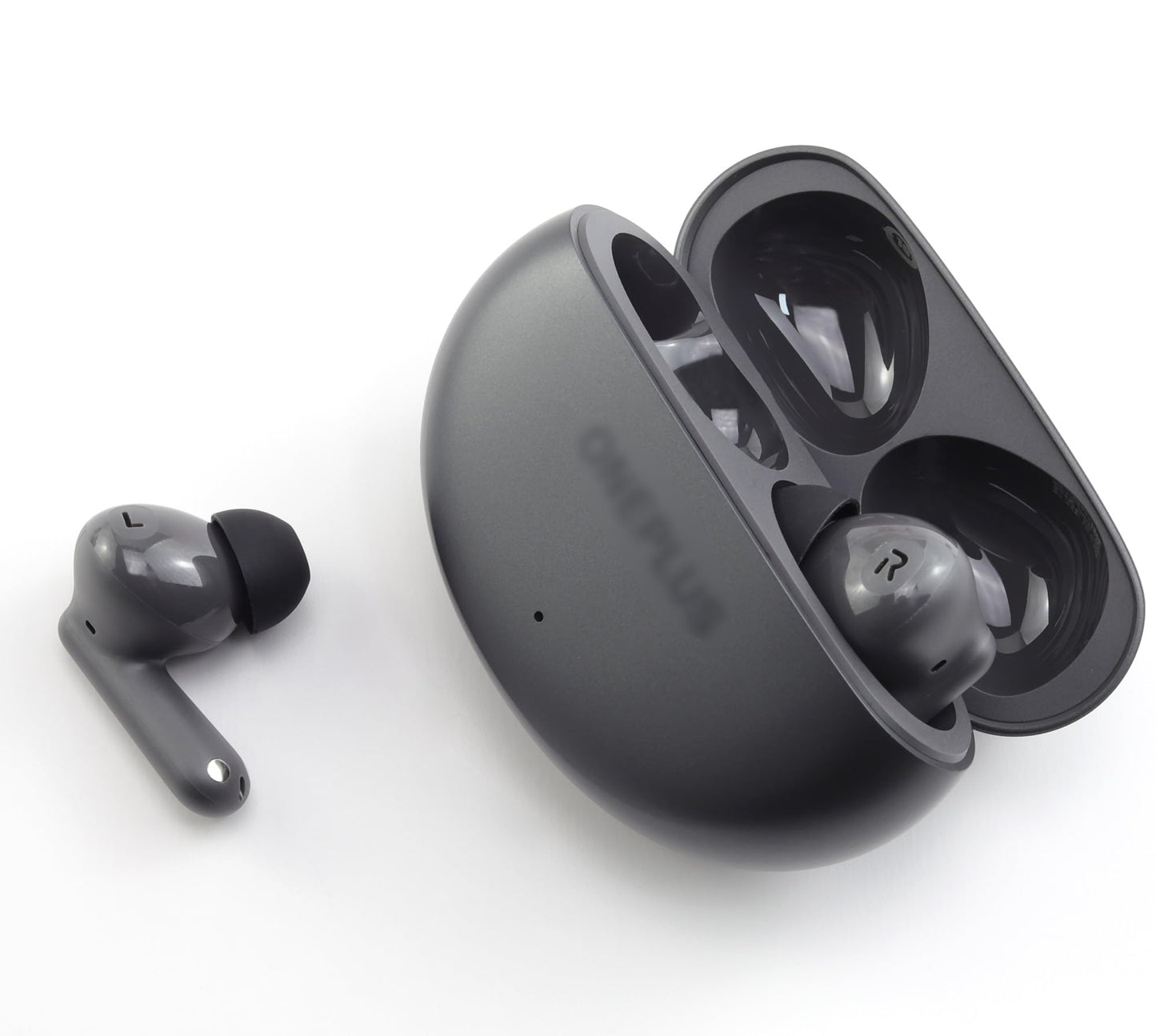 NANLANFAN Replacement Silicone Ear Tips for OnePlus Buds 4 / Buds 3 / Buds Pro 3 / Buds Pro 2 / Nord Buds 3 / Nord Buds 3 Pro Earbuds, 6 Pairs (Black