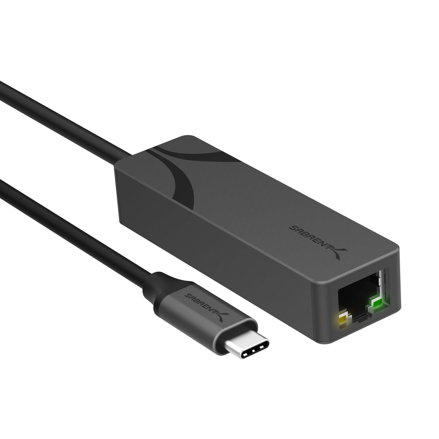 SABRENT USB-C to 5G Ethernet Adapter, 5GbE/2.5GbE Multi-Gig (NT-C5GA)