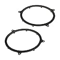 Scosche SAAI651 6.5-6.75” Speaker Adapters Compatible with Select 1996-2006 Audi Vehicles - Adapter Brackets for 6 1/2" to 6 3/4" Car Rear Speakers