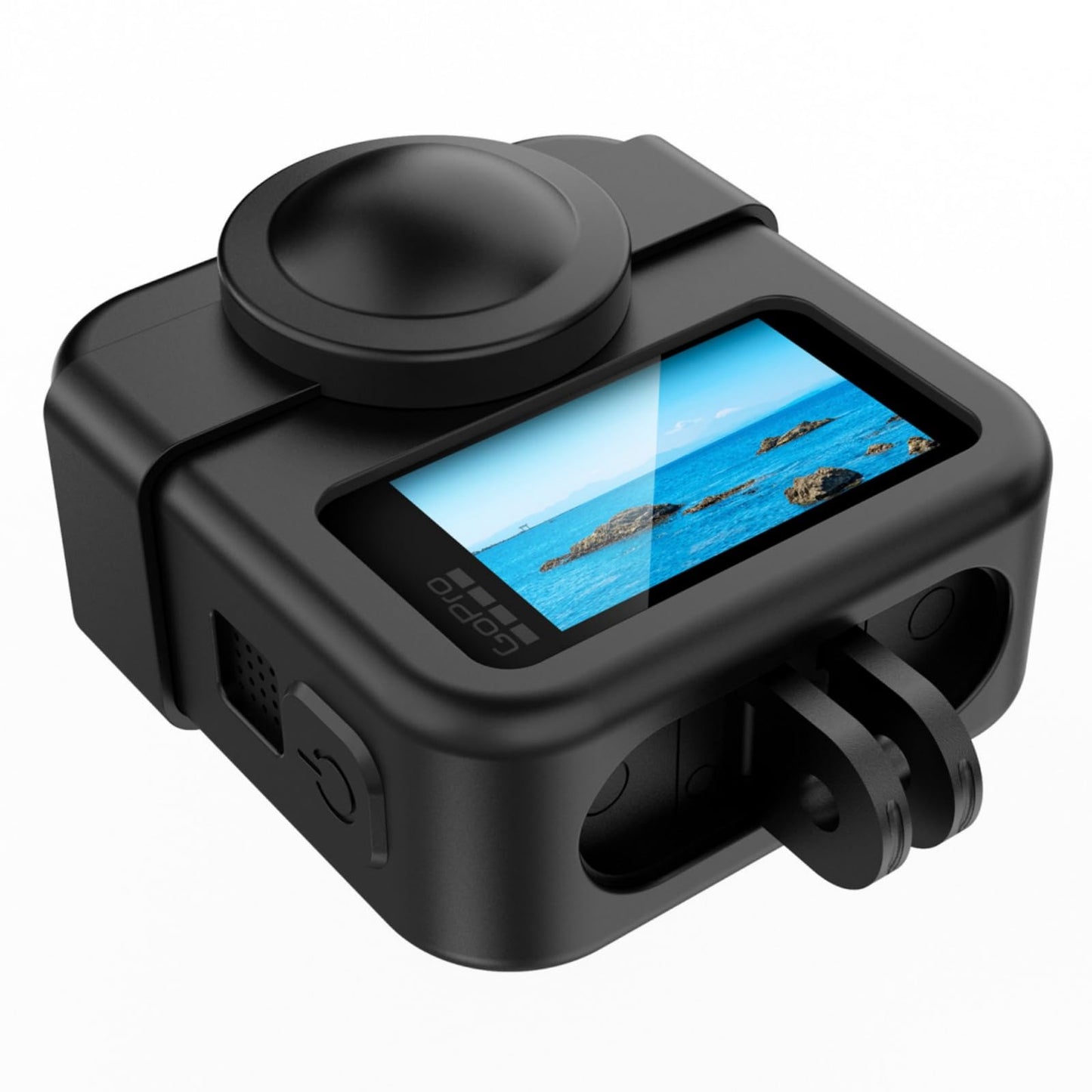 Ferbao Silicone Case for GoPro Max2,Protective Cover with Lanyard for GoPro Max2 (Silicone Case)