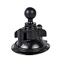 Leenconghui Suction Cup Base Mount with 25mm/1" Ball,Compatible with RAM Mounts and Other B Size Double Ball Socket Arm