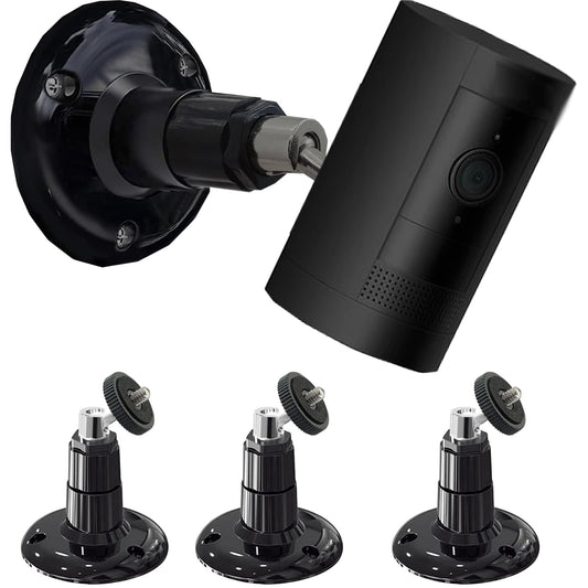 3 Pack Wall Mount for Ring Stick Up Cam and Indoor Cam(1st Gen), 360 Degree Swivel Adjustable Mounting Bracket for Ring /Arlo /Wyze Security Camera