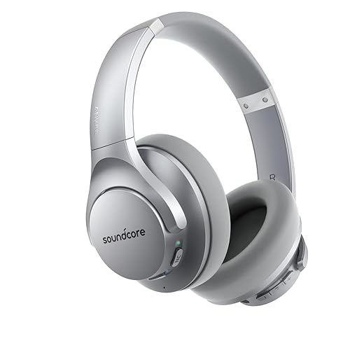 Soundcore Anker Life Q20 Hybrid Active Noise Cancelling Headphones, Wireless Over Ear Bluetooth Headphones, 60H Playtime, Hi-Res Audio, Deep Bass…