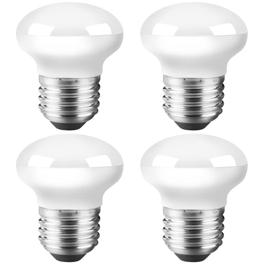 Haian Support R14 LED Bulbs,4W 25W Equivalent, E26 Base,Daylight White
