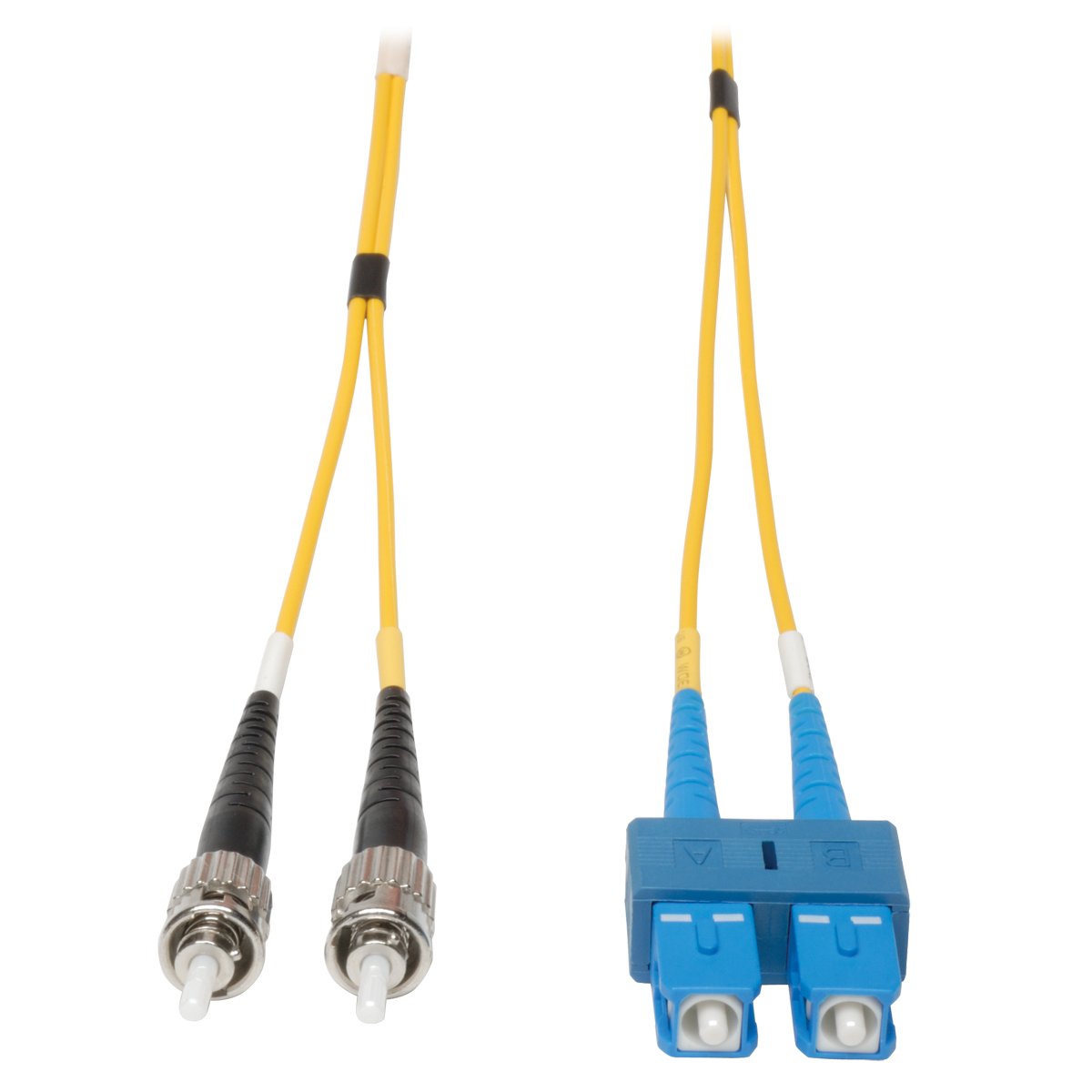 TRIPP LITE Duplex Singlemode 9/125 Fiber Patch Cable (SC/ST), 5M (16-ft.)(N354-05M)
