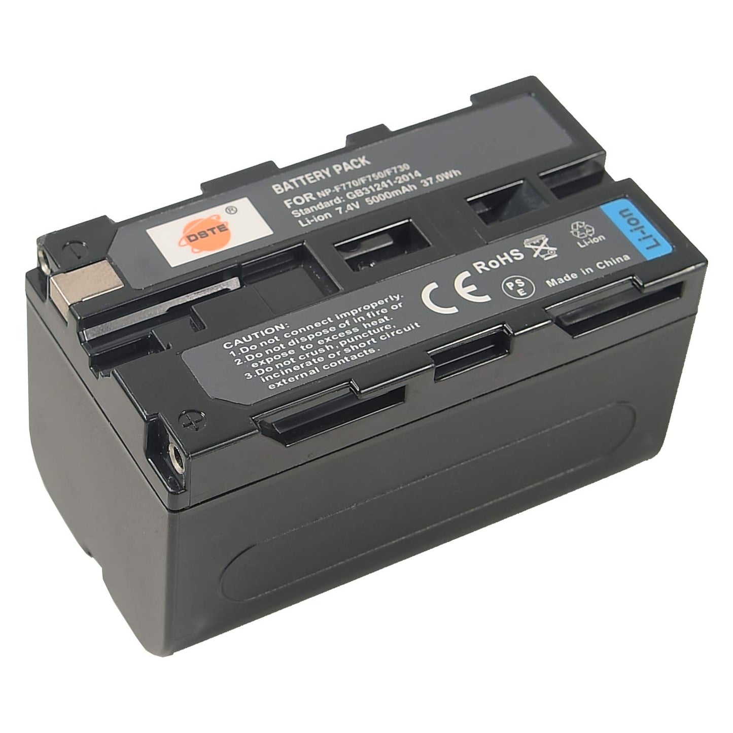 DSTE NP-F750 Battery + DC01 Travel and Car Charger Adapter Compatible with Sony CCD-TRV215 CCD-TR917 CCD-TR315 HDR-FX1000 HDR-FX7 HVR-V1U Z7U Z5U