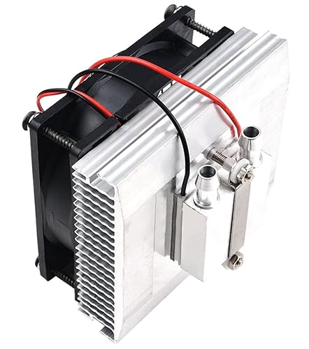 Mini Air Conditioner DC 12V Small Fish Tank Cold Water Cooling kit DIY Thermoelectric Peltier Refrigeration Heatsink Module kit Thermoelectric Cooler