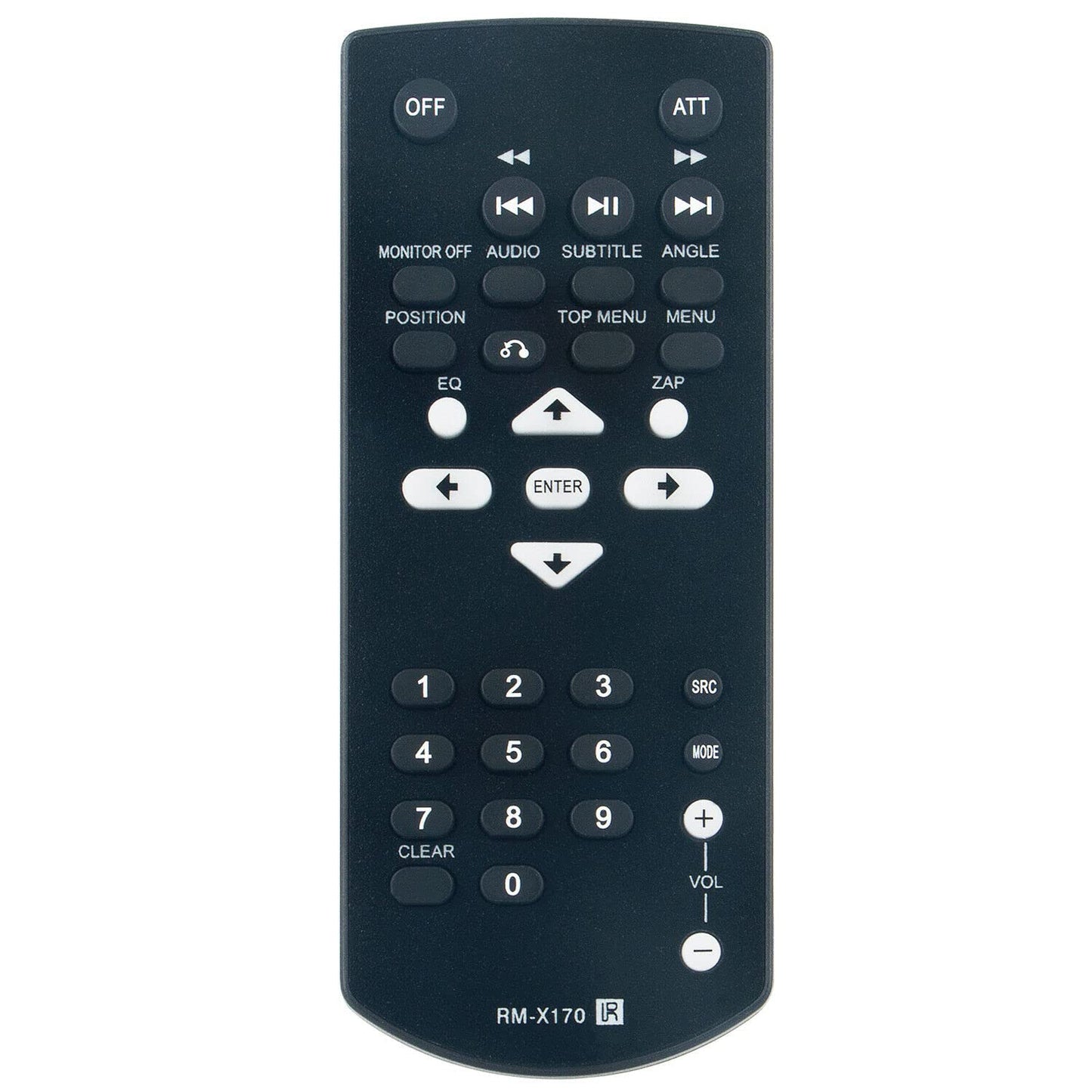 RM-X170 Replacement Remote Control Compatible with Sony Media Receiver XAV-AX8100 XAV-68BT XAV-62BT