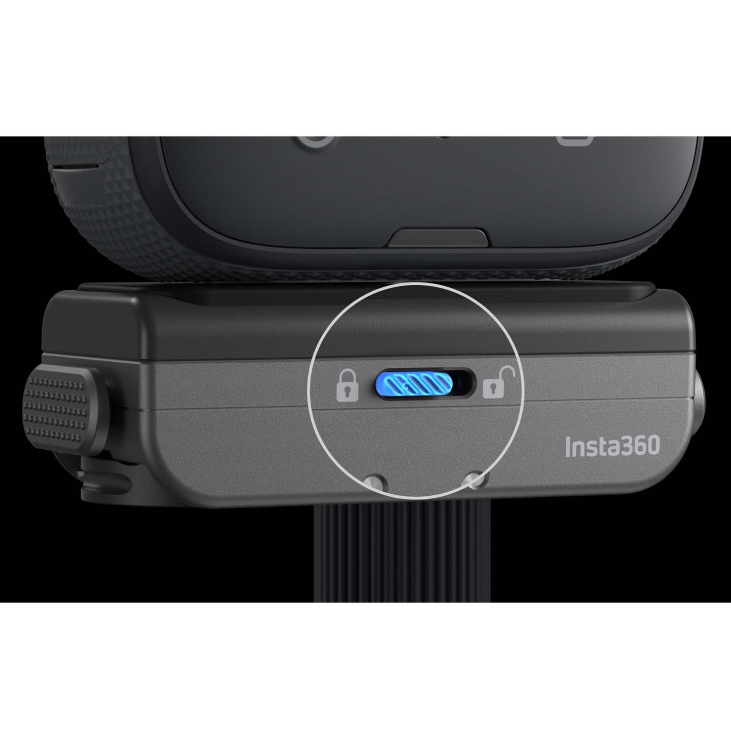 Insta360 Quick Release Mount 2.0(New Version), Compatiable X5/X4X4 AIR/X3/ONE RS/X/X2/ACE/ACE PRO/ACE PRO 2