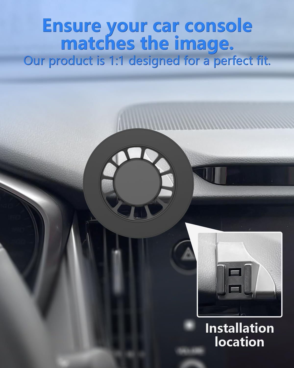CLEC for Outback Phone Holder for Subaru Outback 2021-2025 Auto Accessories Car Phone Holder Mount for Magsafe iPhone 360° Rotable for iPhone 17-12