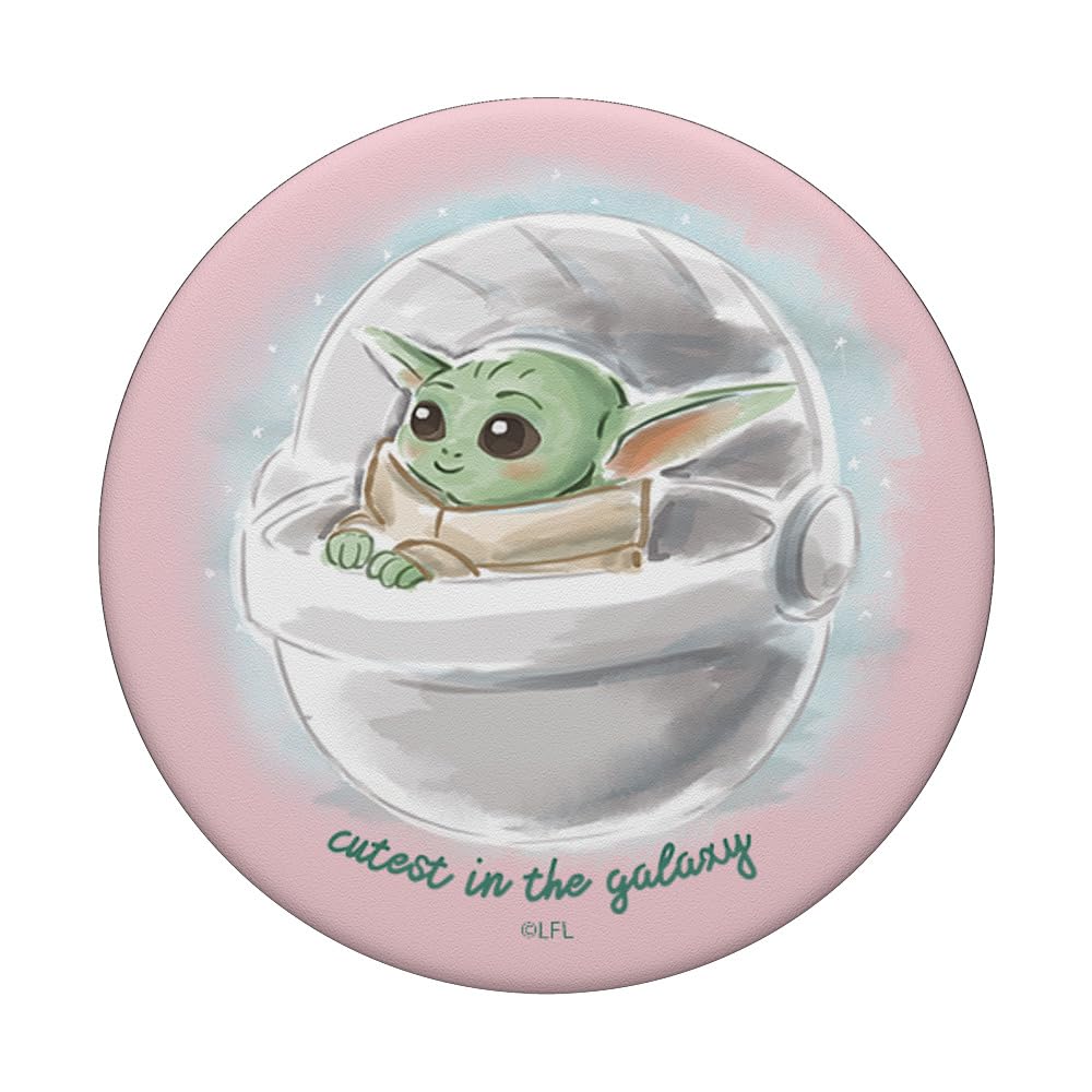 Star Wars The Mandalorian The Child Cutest In The Galaxy PopSockets Adhesive PopGrip