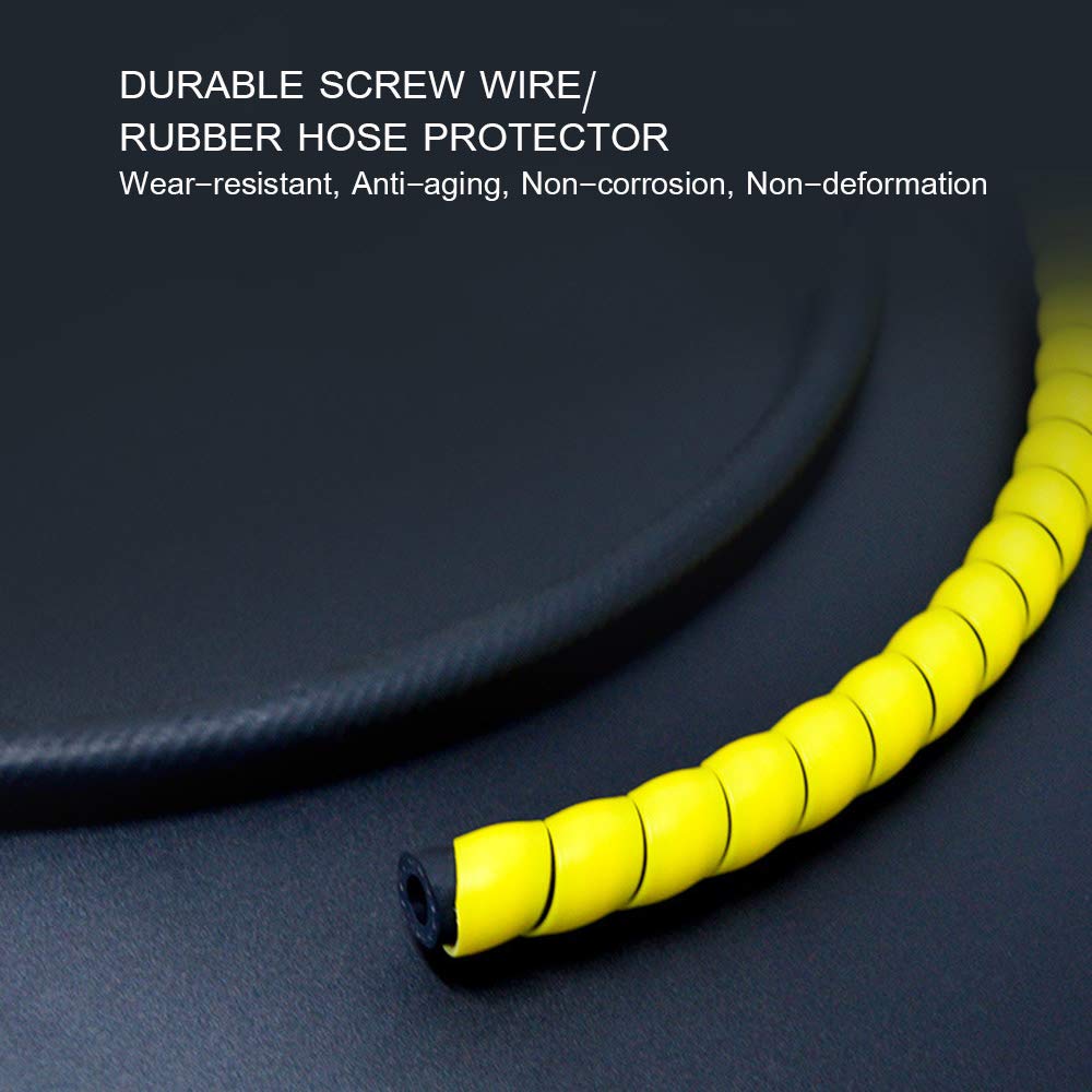 Dog and Cat Cord Protector 32.8ft Wire Protector Sleeve Covers for Cord Protects Your Pets from Chewing Through Insulated Cables 5 PCS/Pack 32.8ft