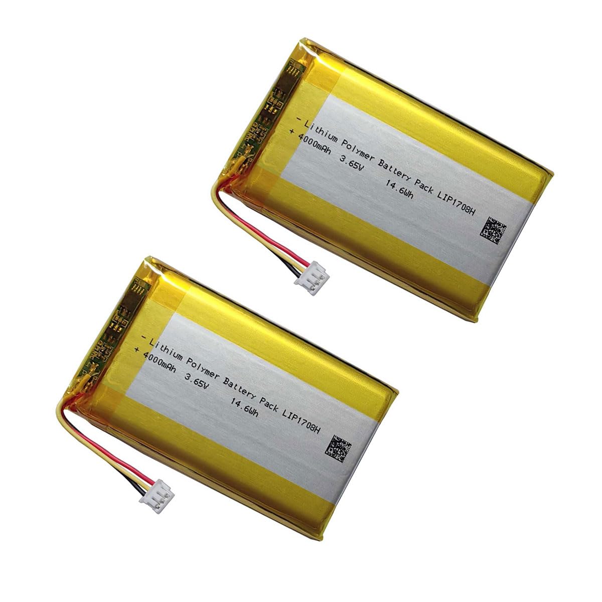GYMIN PS5 Controller Battery 4000mAh, Rechargable Lipo Battery Pack for Sony PS5 Playstation 5 Dual Sense Controller CFI-ZCT1W Controller LIP1708