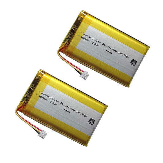 GYMIN PS5 Controller Battery 4000mAh, Rechargable Lipo Battery Pack for Sony PS5 Playstation 5 Dual Sense Controller CFI-ZCT1W Controller LIP1708