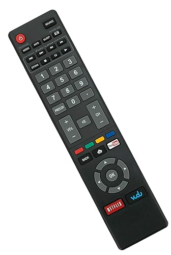 Replaced Remote Control Compatible for Magnavox 39MF412B/F7 55MV314X 55ME314V/F7 46ME313V 32ME403V 39ME313V/F7A 32ME402V/F7 43MV314X Smart LED LCD TV
