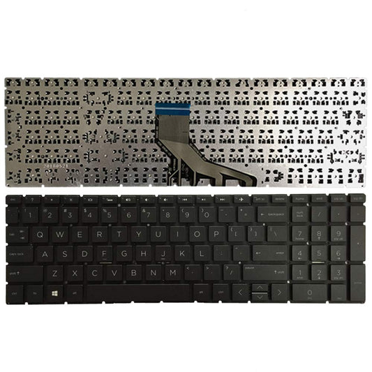 Laptop Replacement Keyboard Fit HP Pavilion 15-DB0069WM 15-DB0081WM 15-DB0082WM 15-DB0084WM 15-DB0083WM 15-DB0011DX US Layout (No Backlight Black)