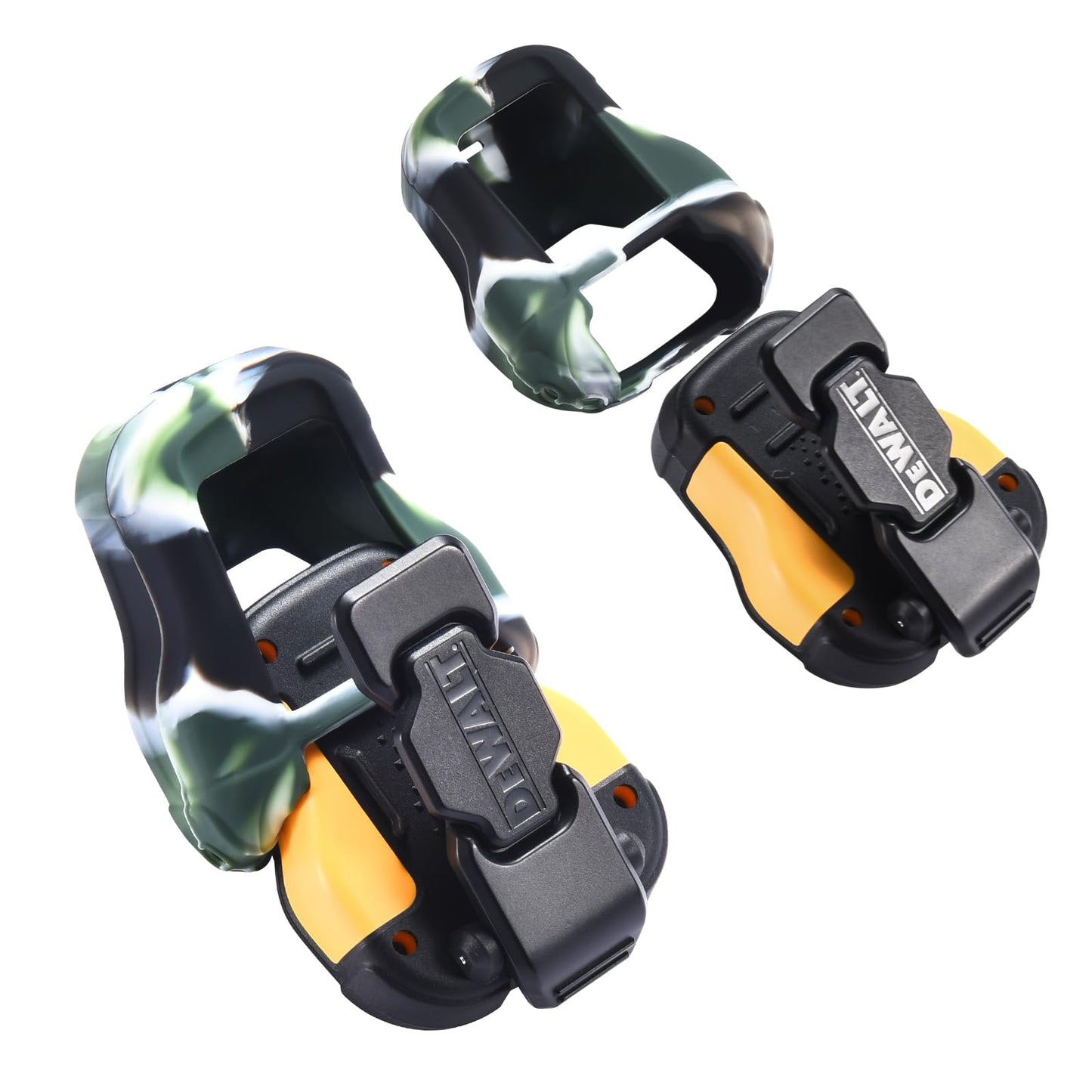 Silicone Case for DEWALT Jobsite Pro Wireless Wearable mini Speaker Resistant Drop Crash Work site Hiking Outdoor Travel Portable for Speaker Dewalt
