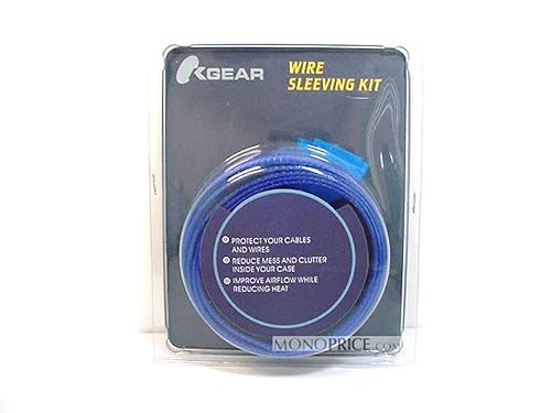 Monoprice 102351 Cable Sleeve kit, Blue