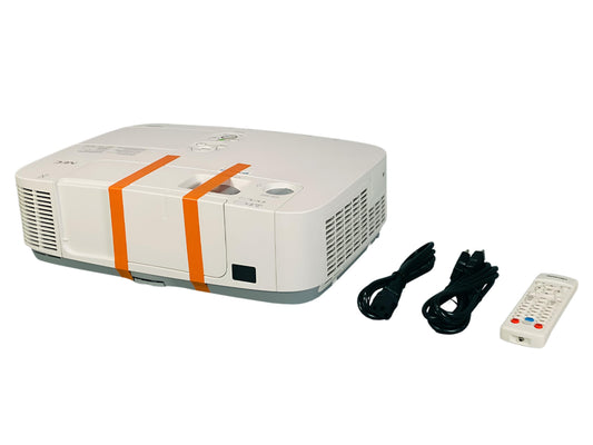 Versatile 3LCD Projector: WXGA Resolution 4000 Lumens Closed Captioning DICOM Brightness for Gaming and Digital Signage - HDMI USB, Bundle HDMI Cable